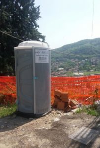 Noleggio bagni chimici per cantieri